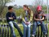 Zwischenpause in der Gesamtschule: Austauschschueler aus Mexiko, USA und Thailand (v.l.n.r.) Zwischenpause in der Gesamtschule: Austauschschueler aus Mexiko, USA und Thailand (v.l.n.r.)