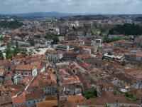 Leiria von der Burg aus gesehen